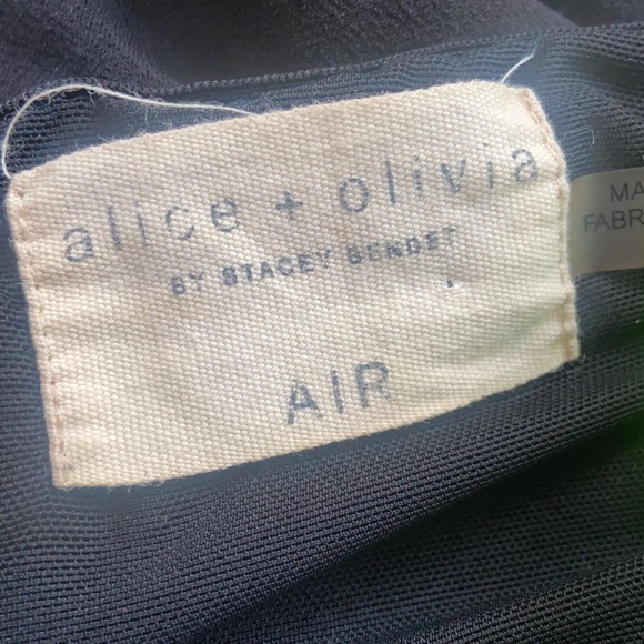 Alice + Olivia Air Ashlena Off Shoulder Black Bodysuit XS - Picture 8 of 10
